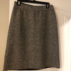 Brooks Brothers | Gray Wool Blend Pencil Skirt